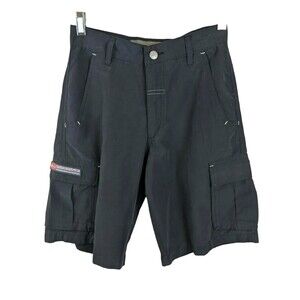 QuikSilver Shorts  Youth Boys Size 10  Navy Lightweight Nylon Blend Cargo  (#2)